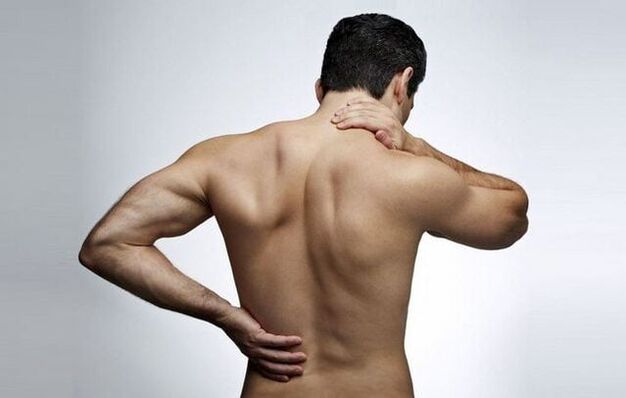 pain under left shoulder blade, radiating to lower back